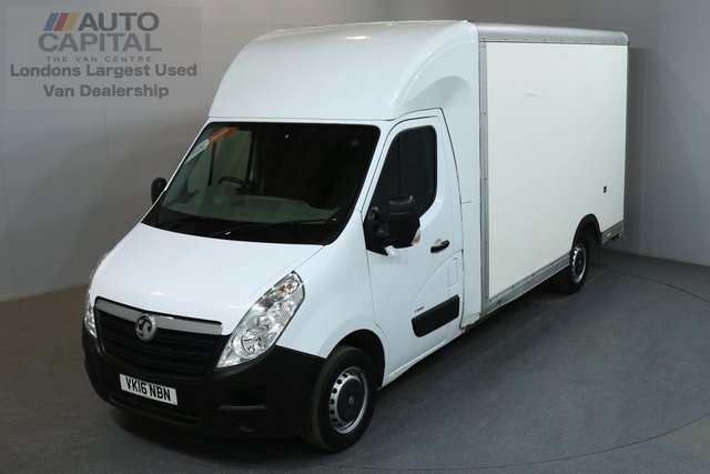 2016 16 VAUXHALL MOVANO 2.3 F3500 123 BHP L3 LWB LUTON VAN