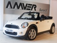 USED 2014 14 MINI CONVERTIBLE 1.6 ONE 2d AUTO 98 BHP FROM &pound;151.73 PER MONTH - NO DEPOSIT