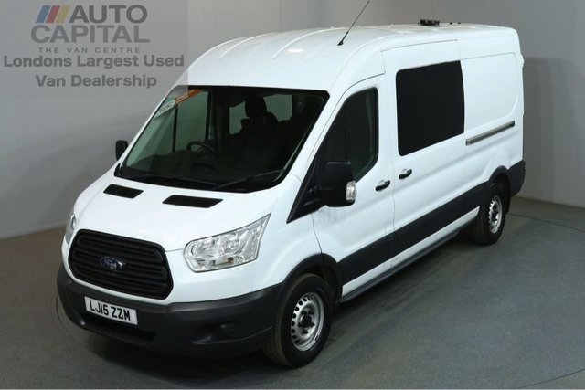 2015 15 FORD TRANSIT 2.2 350 P/V 5d 99 BHP LWB M/ROOF RWD 8 SEAT DIESEL COMBI WELFARE VAN