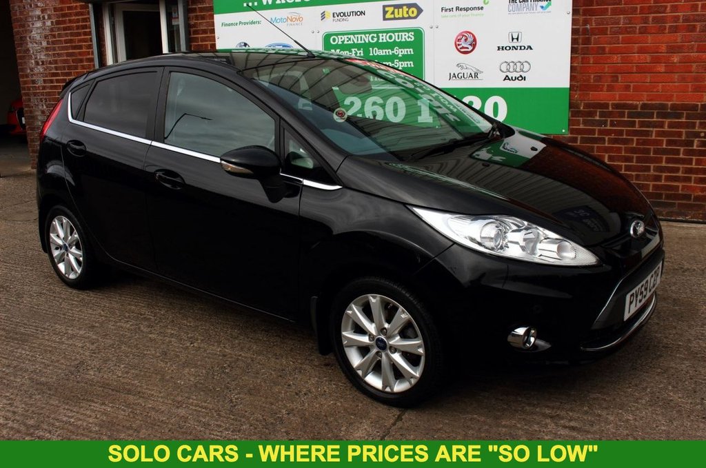 2009 59 FORD FIESTA 1.6 TITANIUM TDCI 5d 89 BHP