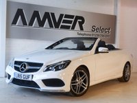 USED 2015 15 MERCEDES-BENZ E CLASS 2.1 E220 BLUETEC AMG LINE 2d AUTO 174 BHP 