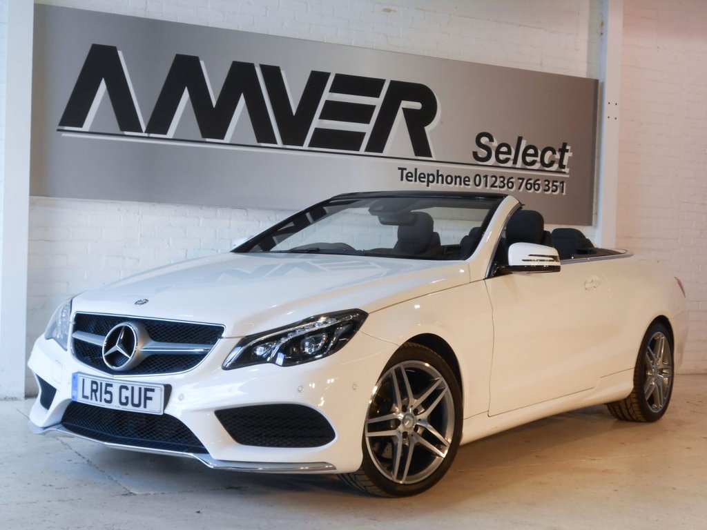 USED 2015 15 MERCEDES-BENZ E CLASS 2.1 E220 BLUETEC AMG LINE 2d AUTO 174 BHP 