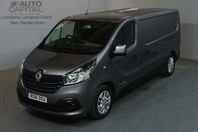2016 16 RENAULT TRAFIC 1.6 LL29 SPORT 120 BHP L2 H1 LWB LOW ROOF AIR CON SAT NAV