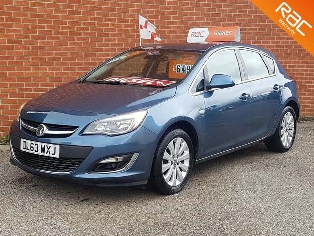 2014 63 Vauxhall Astra 2.0 ELITE CDTI S/S 5d 163 BHP