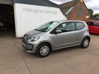 USED 2013 13 VOLKSWAGEN UP 1.0 MOVE UP 3d AUTO 59 BHP A very clean example of a 2 door sport version of this top rated city automatic. It also has ultra low mileage, Full Service History, a new MOT and comes in a great colour.