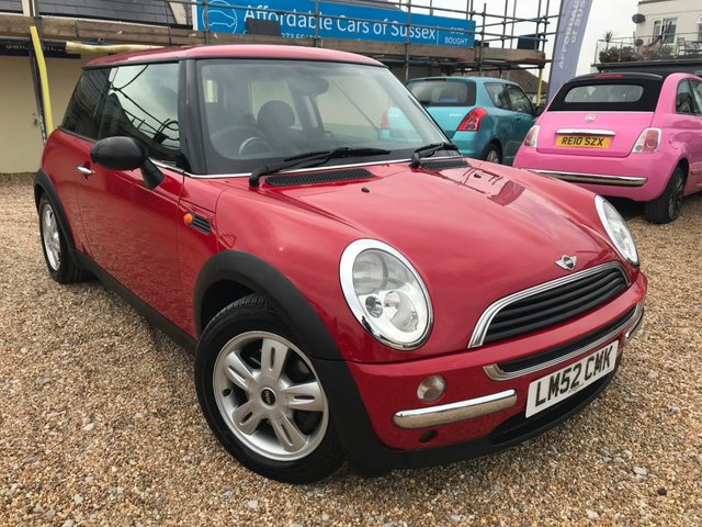 2002 52 MINI Hatch One 1.6 ONE 3d 89 BHP