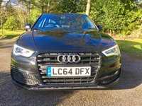 USED 2014 64 AUDI A3 1.8 TFSI QUATTRO S LINE 5d AUTO 180 BHP PANORAMIC SUNROOF / SATNAV / BLUETOOTH/FULL LEATHER VERY HIGH SPECIFICATION WITH 2 PRIVATE OWNERS ,BIG SERVICE DONE @56,577 MILES,, SUPPLIED BY US IN 2018 NOW BACK IN AS PART EXCHANGE