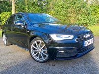 USED 2014 64 AUDI A3 1.8 TFSI QUATTRO S LINE 5d AUTO 180 BHP PANORAMIC SUNROOF / SATNAV / BLUETOOTH/FULL LEATHER VERY HIGH SPECIFICATION WITH 2 PRIVATE OWNERS ,BIG SERVICE DONE @56,577 MILES,, SUPPLIED BY US IN 2018 NOW BACK IN AS PART EXCHANGE