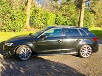 USED 2014 64 AUDI A3 1.8 TFSI QUATTRO S LINE 5d AUTO 180 BHP PANORAMIC SUNROOF / SATNAV / BLUETOOTH/FULL LEATHER VERY HIGH SPECIFICATION WITH 2 PRIVATE OWNERS ,BIG SERVICE DONE @56,577 MILES,, SUPPLIED BY US IN 2018 NOW BACK IN AS PART EXCHANGE
