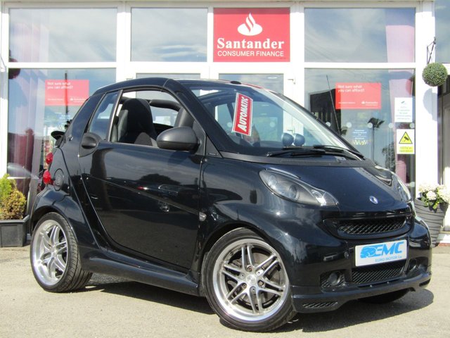2012 61 Smart Fortwo Cabrio 1.0 BRABUS XCLUSIVE 2d AUTO 102 BHP