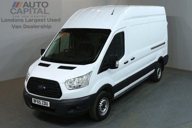 2015 65 FORD TRANSIT 2.2 350 H/R P/V 5d 124 BHP LWB L3 H3 AIR CON VAN
