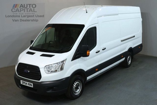 2014 64 FORD TRANSIT 2.2 350 H/R 124 BHP LWB L4 H3 JUMBO PANEL VAN