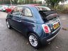 USED 2015 15 FIAT 500C 1.2 CONVERTIBLE POP STAR 3d 69 BHP *Rear Parking Sensors & Bury Bluetooth/Telephone with Voice Control and Music Streaming* Full Service History + Just Serviced, One Previous Owner, MOT until July 2022, Convertible, Great fuel economy! Only &pound;20 Road Tax!