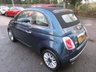 USED 2015 15 FIAT 500C 1.2 CONVERTIBLE POP STAR 3d 69 BHP *Rear Parking Sensors & Bury Bluetooth/Telephone with Voice Control and Music Streaming* Full Service History + Just Serviced, One Previous Owner, MOT until July 2022, Convertible, Great fuel economy! Only &pound;20 Road Tax!