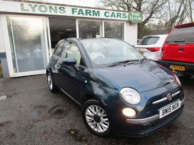 2015 15 Fiat 500c 1.2 CONVERTIBLE POP STAR 3d 69 BHP