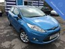 USED 2009 59 FORD FIESTA 1.4 ZETEC 16V 5d AUTO 96 BHP A very low mileage AUTOMATIC Fiesta presented in metallic Vision Blue