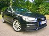 USED 2013 63 AUDI A3 1.4 TFSI COD S LINE 5d AUTO 140 BHP 1/2LEATHER/SATNAV/1 PRIVATE OWNER IMMACULATE CAR INSIDE AND OUT AS NEW CONDITION AND VERY WELL MAINTAINED,,LAST SERVICED @36,000 MILES,,