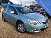 USED 2010 10 VAUXHALL ASTRA 1.6 EXCLUSIV 5d 113 BHP Low Mileage - 5 door petrol in stunning metallic ice blue