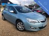 USED 2010 10 VAUXHALL ASTRA 1.6 EXCLUSIV 5d 113 BHP Low Mileage - 5 door petrol in stunning metallic ice blue
