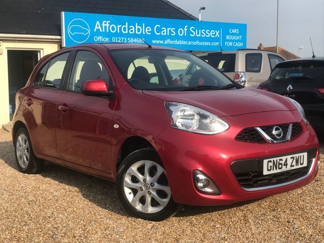 2014 64 Nissan Micra 1.2 ACENTA 5d 79 BHP