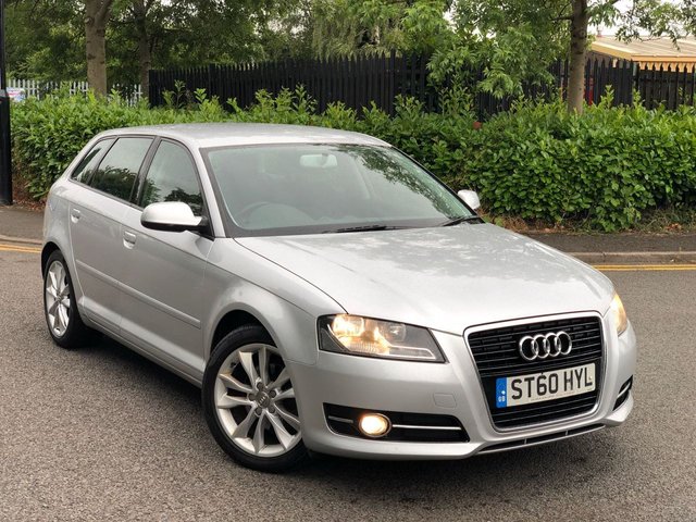 2010 60 Audi A3 2.0 SPORTBACK TDI SPORT 5d 138 BHP