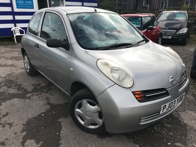 2003 03 Nissan Micra 1.2 S 3d AUTO 80 BHP