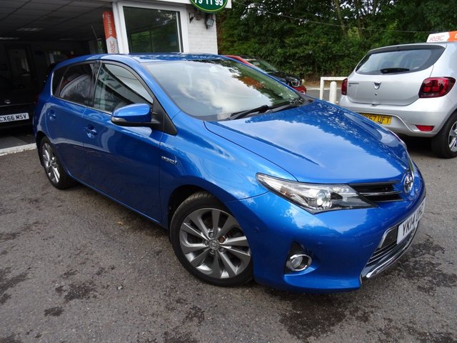 2014 14 Toyota Auris 1.8 EXCEL VVT-I SELF-CHARGING HYBRID 5d AUTOMATIC 99 BHP