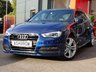 USED 2014 14 AUDI A3 SPORTBACK 1.4 TFSI S LINE 5d 122 S/S UPGRADE SAT NAV, LED XENON LIGHTS, BLACK 1/2 LEATHER INTERIOR, DAB RADIO, BLUETOOTH PHONE & MUSIC STREAMING, AUDI MUSIC INTERFACE FOR IPOD / USB DEVICES (AMI), 18 INCH 10 SPOKE ALLOYS, SPORT SEATS, LEATHER FLAT BOTTOM MULTI FUNCTION STEERING WHEEL, DUAL CLIMATE AIR CON, LEATHER FRONT ARM REST, AUDI DRIVE SELECT, CD HIFI WITH 2x SD CARD READERS, ELECTRIC WINDOWS, ELECTRIC HEATED MIRRORS, ISO FIX, FOLDING REAR SEATS, ILLUMINATING VANITY MIRRORS. SERVICE HISTORY