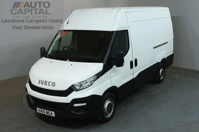 2015 15 IVECO-FORD DAILY 2.3 35S13V 126 BHP L2 MWB H/ROOF PANEL VAN