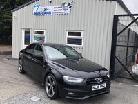 USED 2013 13 AUDI A4 2.0 TDI S LINE BLACK EDITION 174 BHP SALOON 