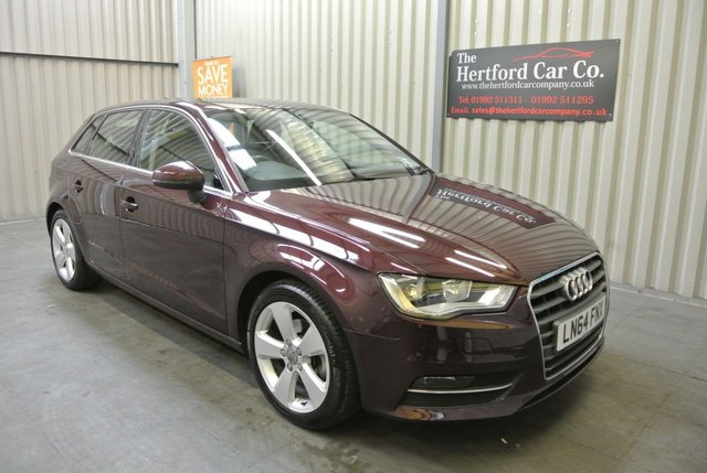 2014 64 Audi A3 1.4 TFSI SPORT 5d AUTO 124 BHP