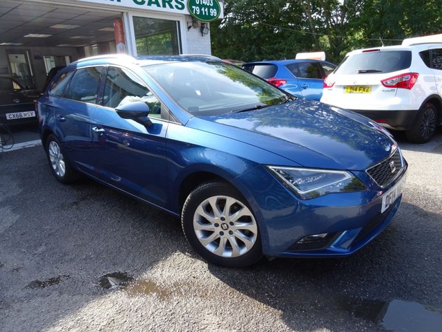 2014 14 Seat Leon 1.6 TDI SE TECHNOLOGY 5d 105 BHP