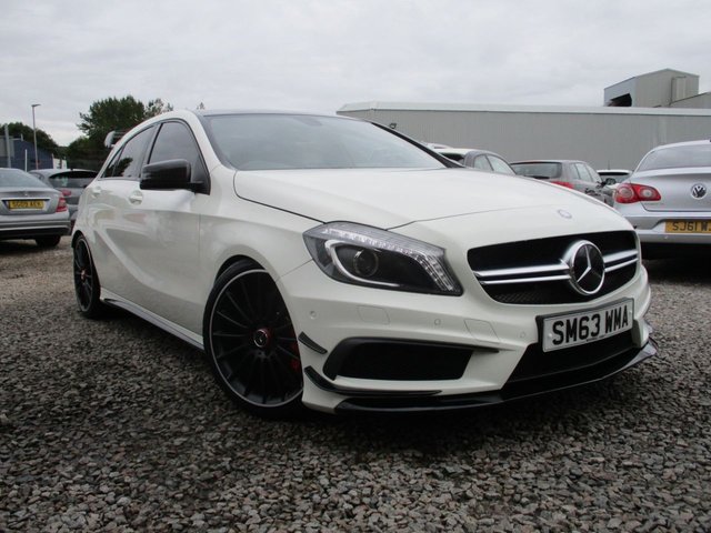 2013 63 MERCEDES-BENZ A CLASS 2.0 A45 AMG 4MATIC 5d AUTO 360 BHP