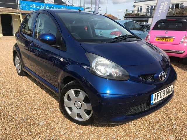 2008 08 Toyota Aygo 1.0 BLUE VVT-I 5d 68 BHP