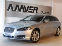 USED 2015 15 JAGUAR XF 2.2 D LUXURY SPORTBRAKE 5d AUTO 163 BHP FROM &pound;244.46 PER MONTH - NO DEPOSIT