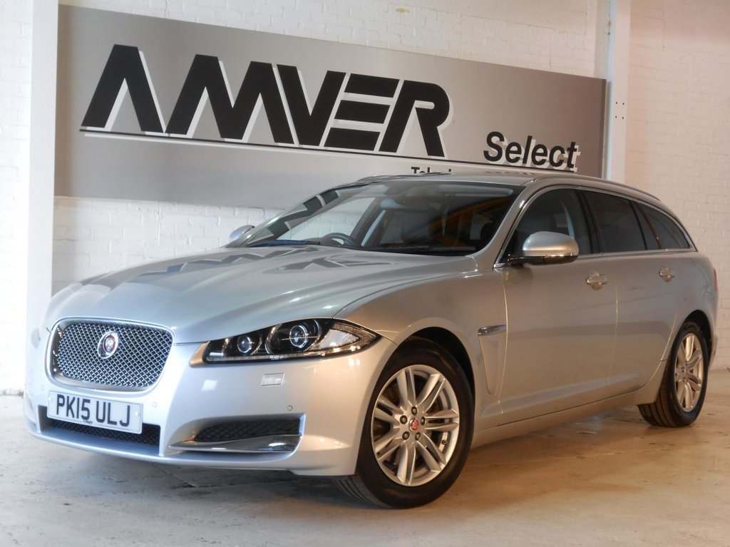 USED 2015 15 JAGUAR XF 2.2 D LUXURY SPORTBRAKE 5d AUTO 163 BHP FROM &pound;244.46 PER MONTH - NO DEPOSIT