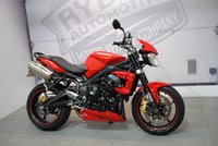 USED 2012 62 TRIUMPH STREET TRIPLE 675cc STREET TRIPLE R  ONLY 7,299 MILES FROM NEW