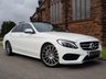 USED 2016 16 MERCEDES-BENZ C CLASS 2.1 C250 D AMG LINE PREMIUM 4d AUTO 204 BHP 