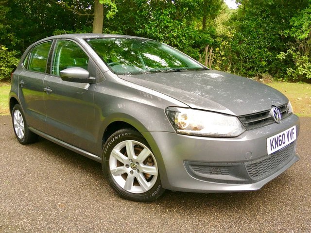 2010 60 Volkswagen Polo 1.2 SE 5d 60 BHP AIRCON / 2 OWNERS / 42,996 MILES / BLUETOOTH