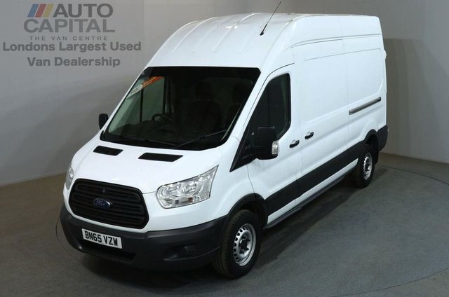 2015 65 FORD TRANSIT 2.2 350 H/R P/V 5d 124 BHP LWB RWD L3 H3 AIR CON VAN