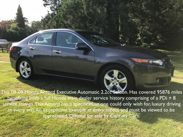 2009 09 Honda Accord 2.2 I-DTEC EX 4d AUTO 148 BHP
