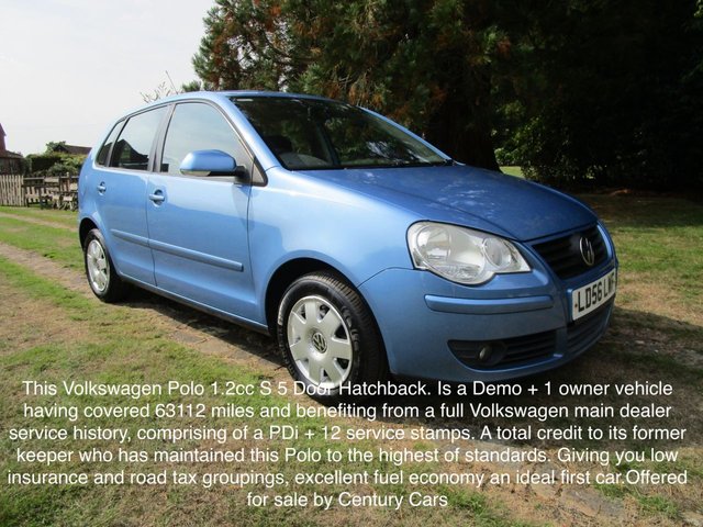 2006 56 Volkswagen Polo 1.2 S 5d 54 BHP