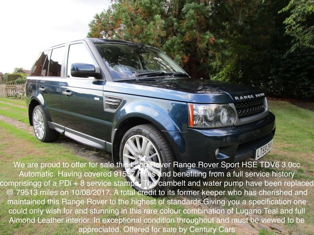 2009 59 Land Rover Range Rover Sport 3.0 TDV6 HSE 5d AUTO 245 BHP