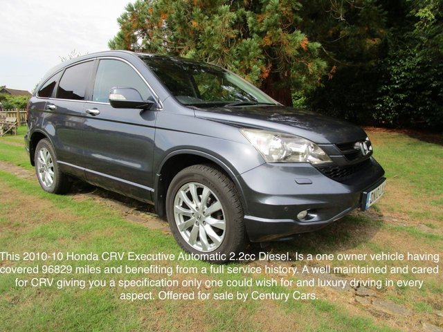 2010 10 Honda CR-V 2.2 I-DTEC EX 5d AUTO 148 BHP
