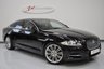 USED 2010 60 JAGUAR XJ 3.0 D V6 PORTFOLIO SWB 4d AUTO 275 BHP REAR ENTERTAINMENT  ULTIMATE BLACK PEARL WITH TAN