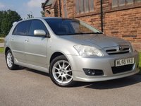 USED 2006 56 TOYOTA COROLLA 1.6 SR VVT-I 5d AUTO 109 BHP 