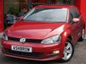 USED 2016 16 VOLKSWAGEN GOLF 1.6 TDI MATCH EDITION BMT 5d 110 S/S SAT NAV, FRONT & REAR PARKING SENSORS WITH DISPLAY (PARK PILOT), ADAPTIVE CRUISE CONTROL (ACC), DAB RADIO, BLUETOOTH PHONE & MUSIC STREAMING, AUX & USB INPUTS, FRONT FOG LIGHTS, ELECTRIC HEATED FOLDING MIRRORS, LEATHER FLAT BOTTOM MULTI FUNCTION STEERING WHEEL, LIGHT & RAIN SENSORS WITH AUTO DIMMING REAR VIEW MIRROR, DRIVE SELECT, 1 OWNER FROM NEW, FULL SERVICE HISTORY, BALANCE OF MANUFACTURERS WARRANTY, &pound;0 ROAD TAX (99 G/KM)