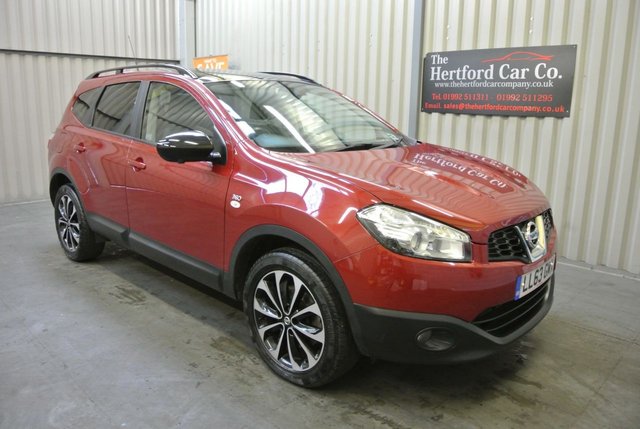 2013 63 Nissan Qashqai+2 2.0 DCI 360 PLUS 2 5d AUTO 148 BHP