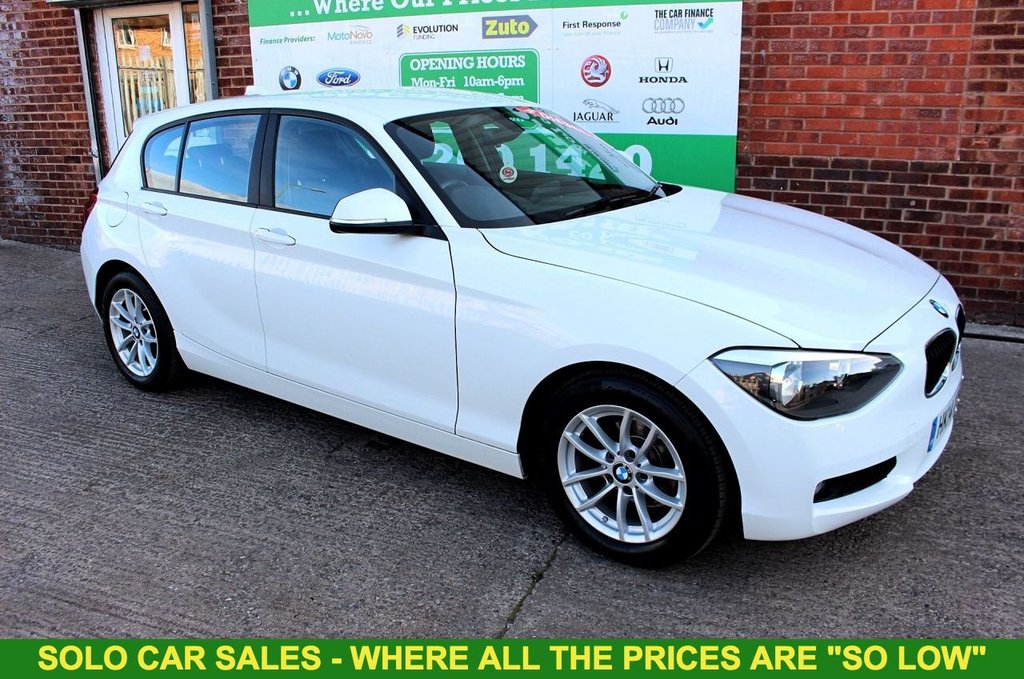 2014 14 BMW 1 SERIES 1.6 116D EFFICIENTDYNAMICS 5d 114 BHP