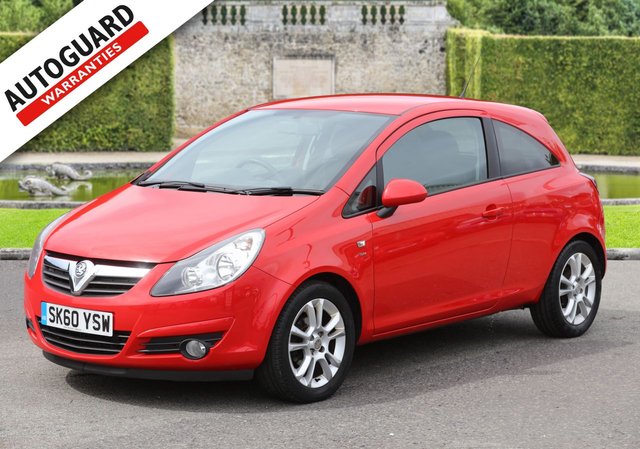 2010 60 Vauxhall Corsa 1.2 SXI 3d 83 BHP